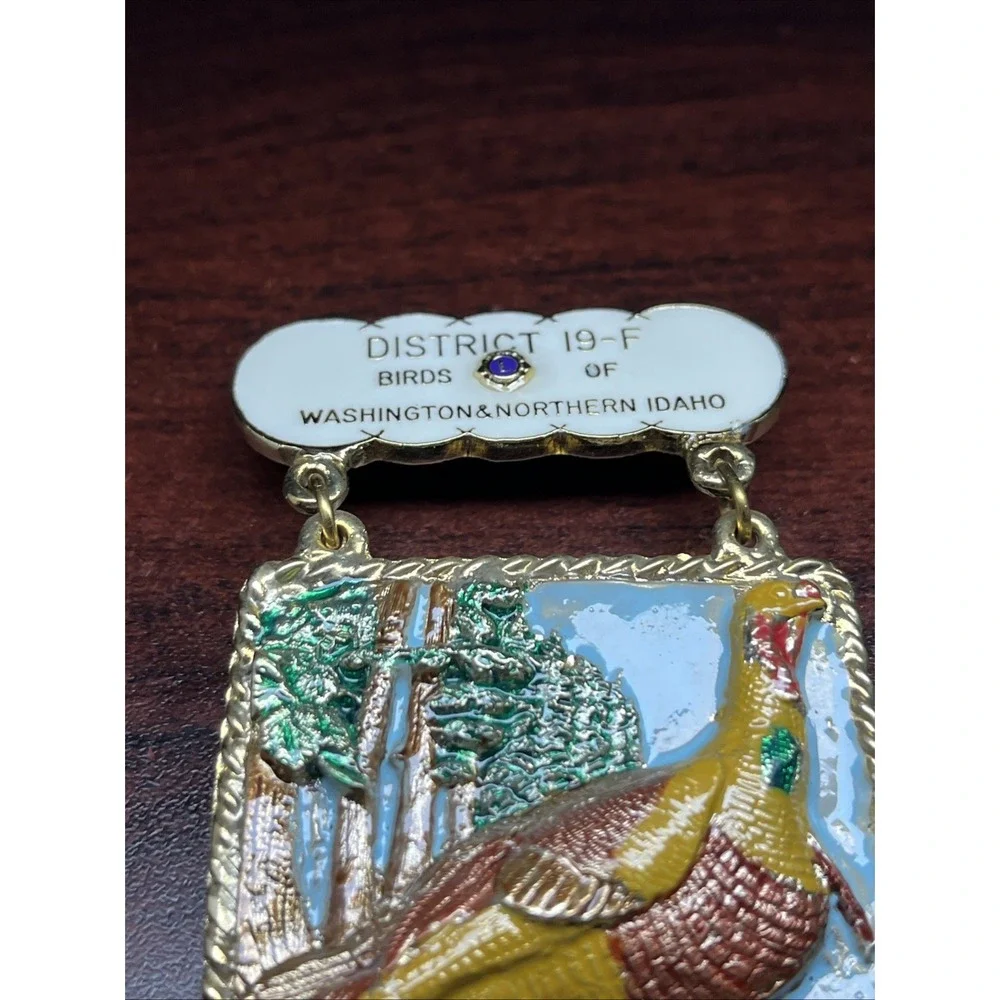 Lions Club District 19-F Birds Of Washington & Northern Idaho New Orleans‎ Pin
